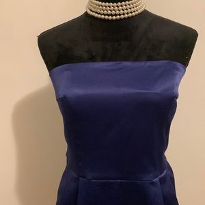 COPY- NWOT Express Satin Strap/less Dress
